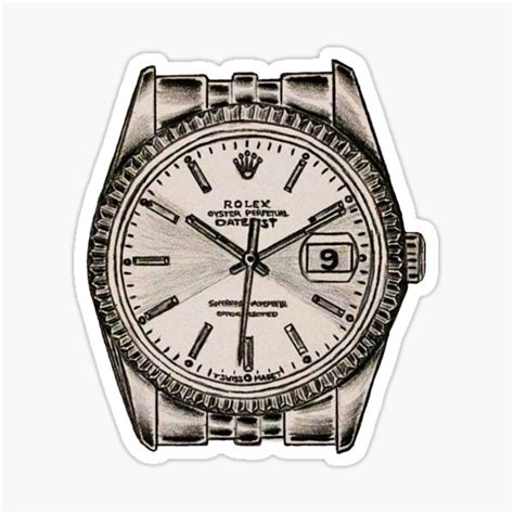 rolex stickers and tags